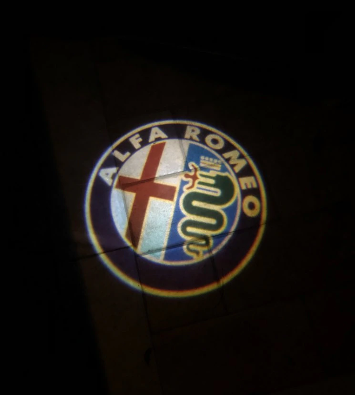 2x Alfa Romeo door light (plug&play)、mySite、nflplayoffbracketp