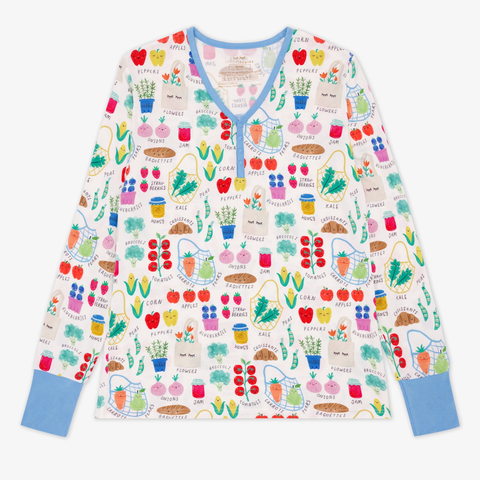  Farmers Market Women's Long Sleeve Pajama Top、mySite、layawaytickets