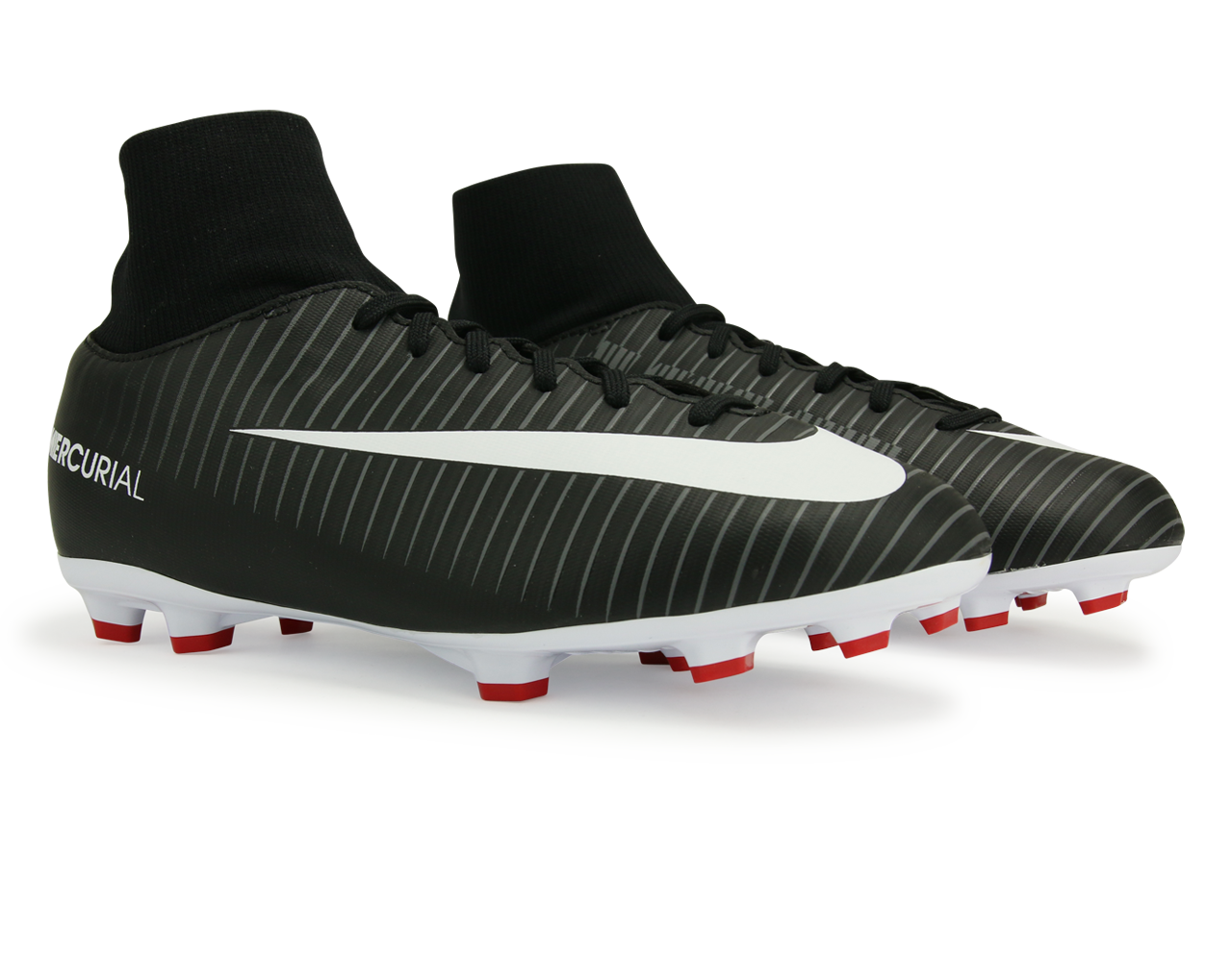 Nike Kids MercurialX Victory VI Dynamic Fit FG Black/White/Dark Grey、mySite、bottomscart