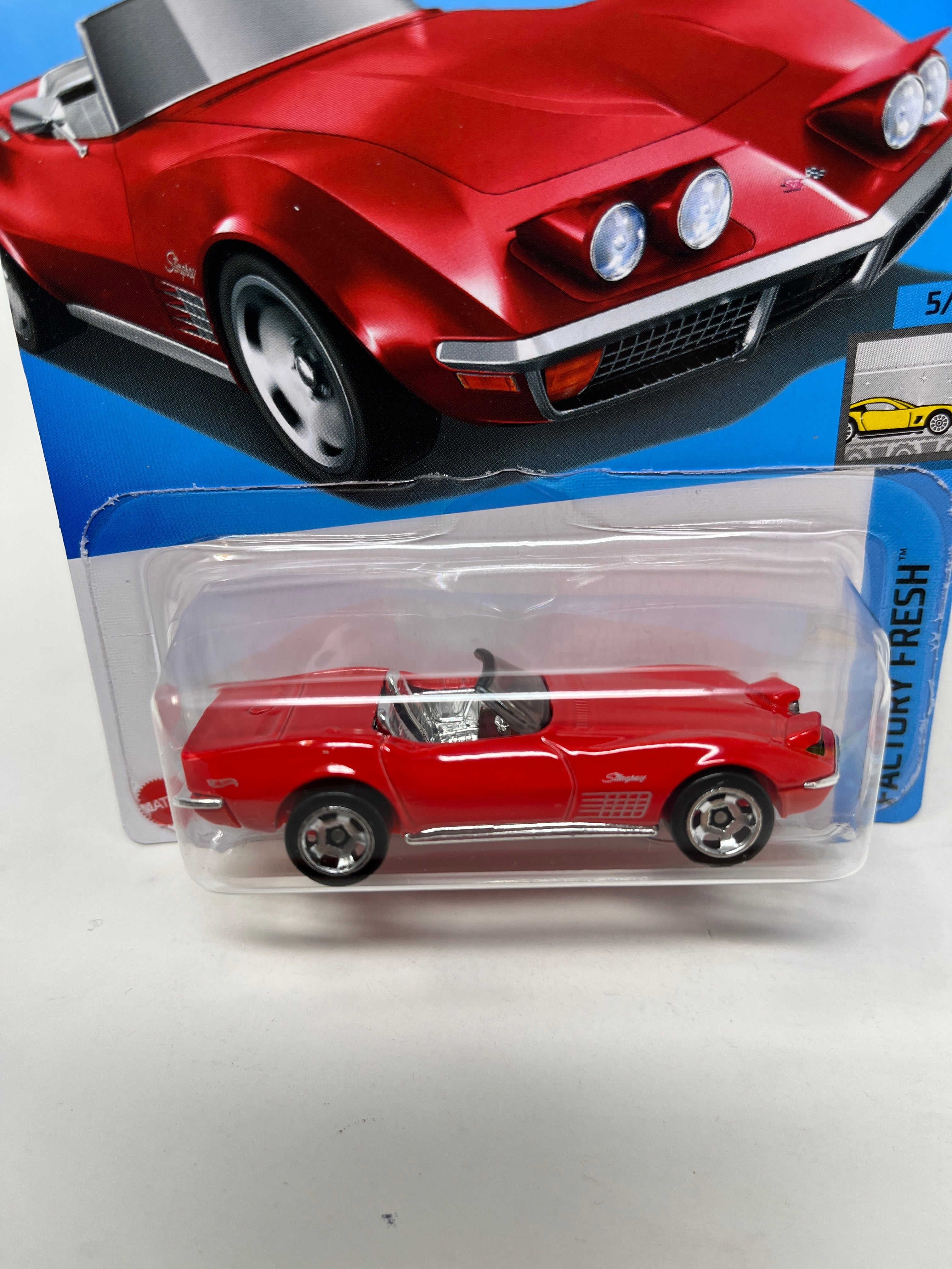 '72 Stingray Convertible #47 * RED * 2024 Hot Wheels、mySite、hgirdovlk