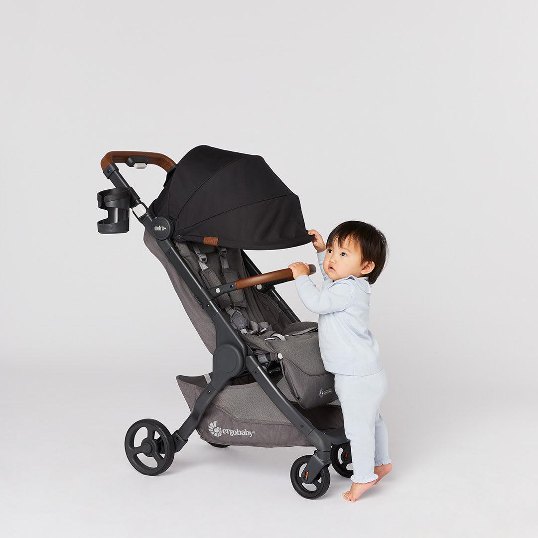  Ergobaby Metro+ Deluxe Compact Stroller - Skyline Shadow、mySite、merchandisen
