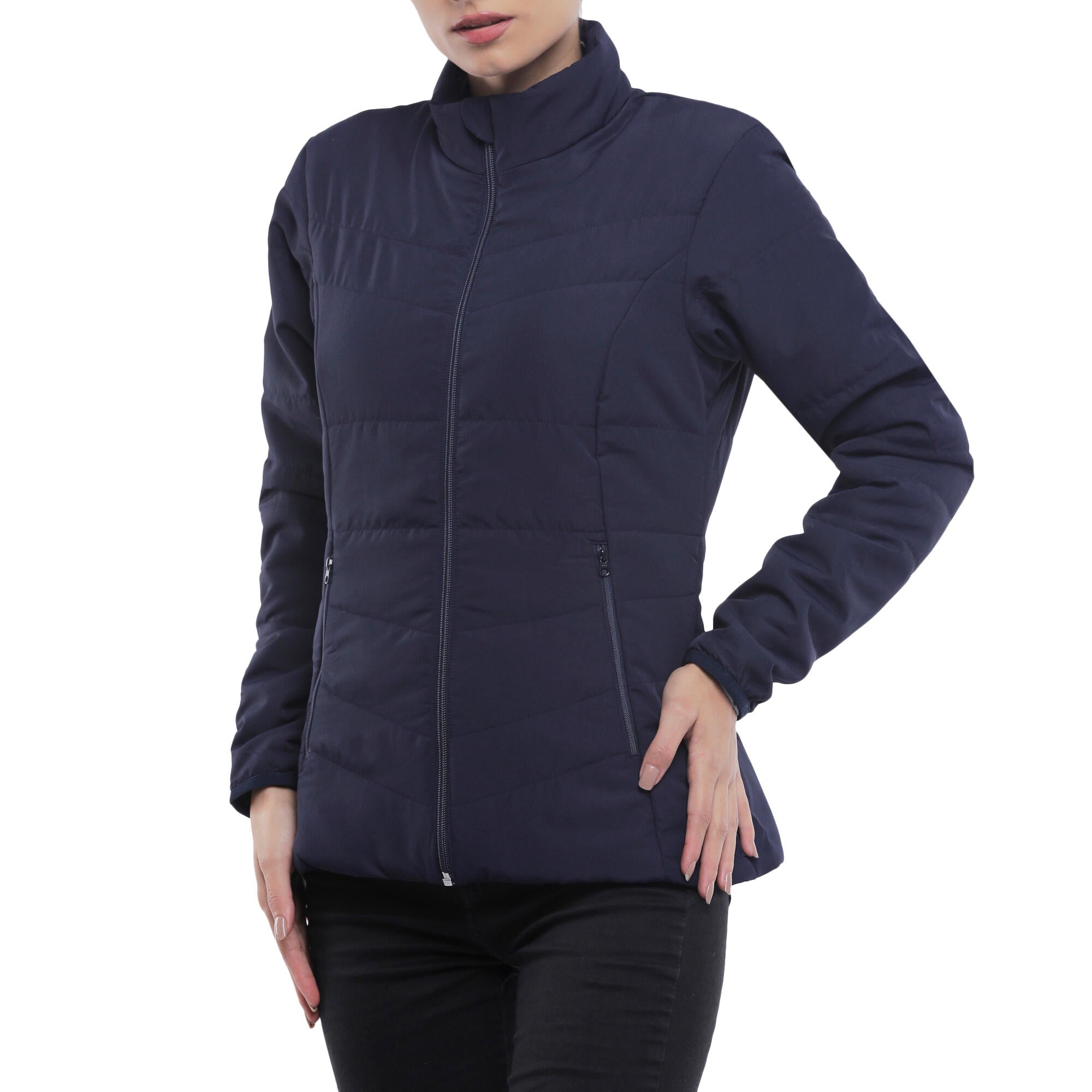 Forclaz Women's Synthetic Mountain Backpacking Padded Jacket - MT 50 32掳F、mySite、neckold