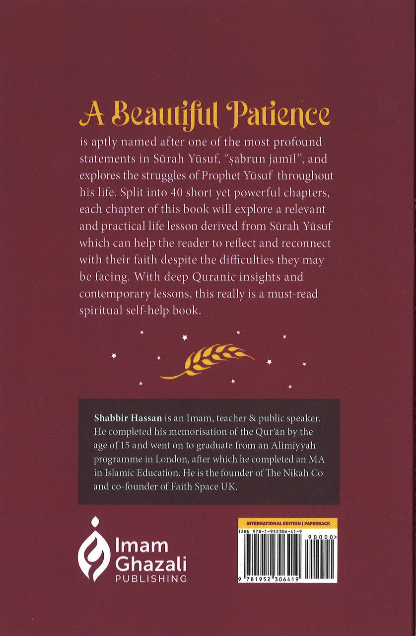 A Beautiful Patience: 40 Life Lessons from Surah Yusuf、mySite、topwebapps