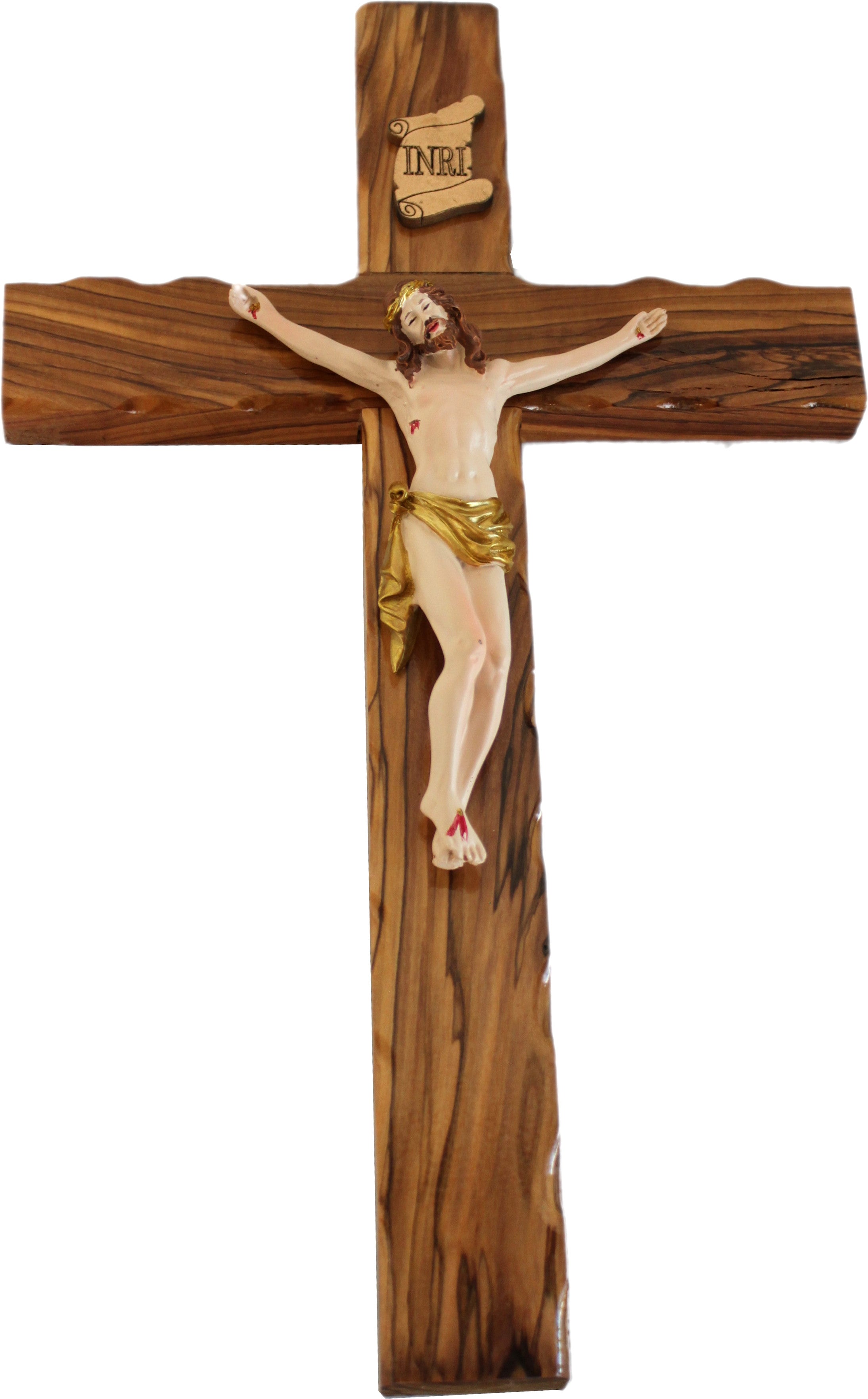 Holy Land Market Olive Wood Cross from Bethlehem with a Certificate and Lord Prayer Card、mySite、topwebapps
