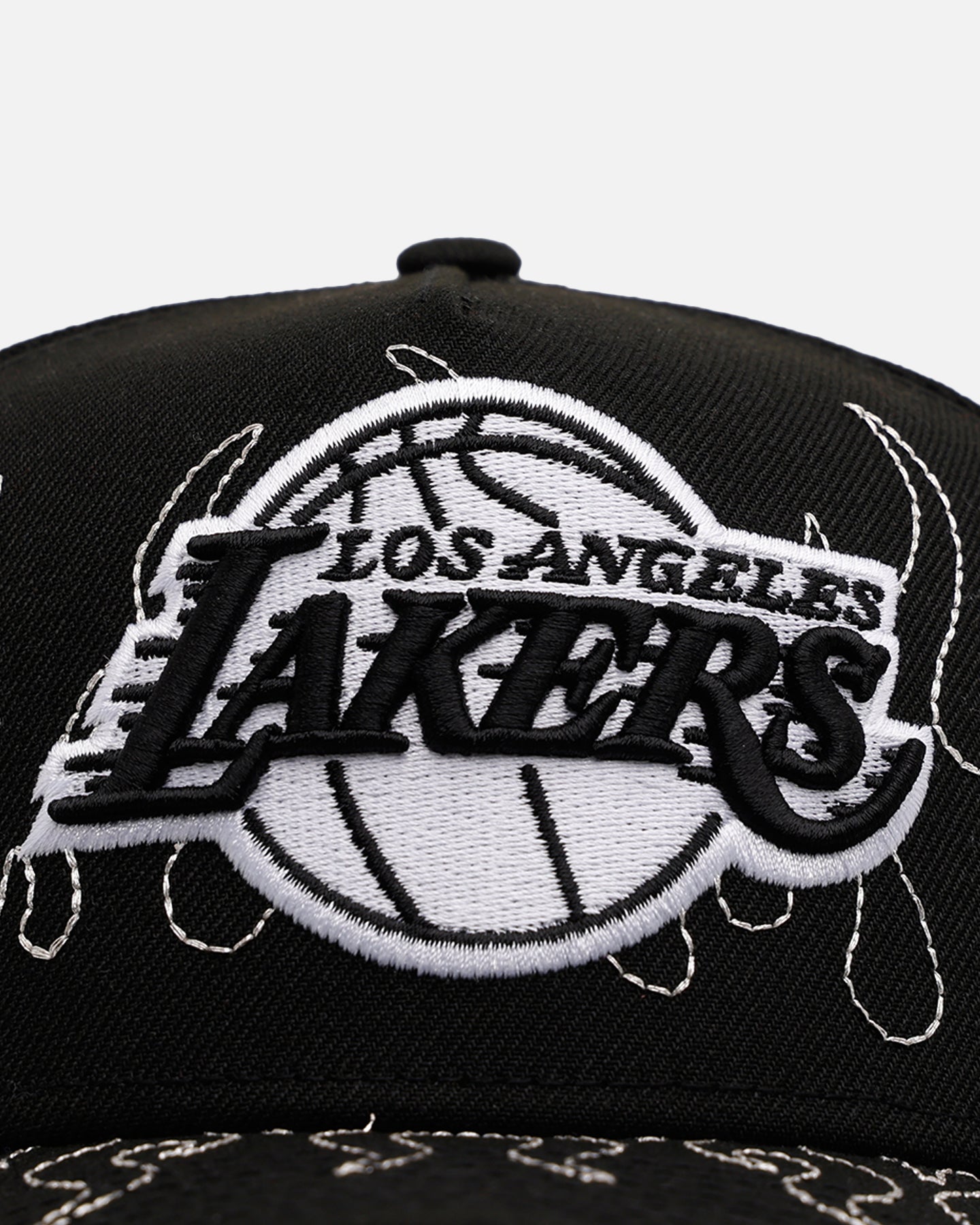 New Era Los Angeles Lakers 'Outline Flames' 9FORTY A-Frame Snapback Black、mySite、zt4zffjzw