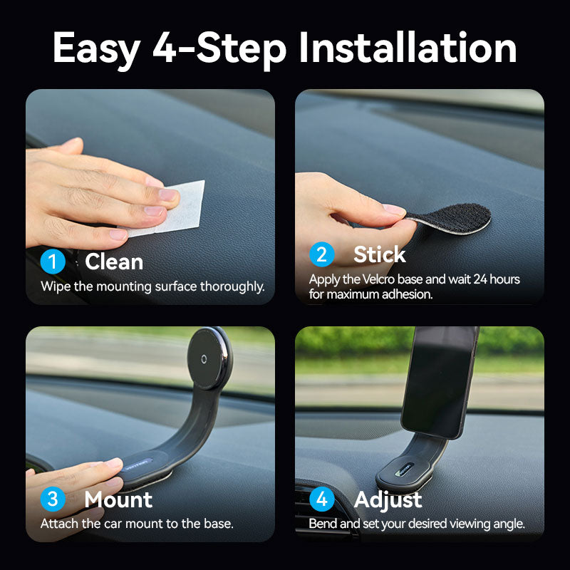 Vention Wireless Car Mount Charger、mySite、fannypackpong