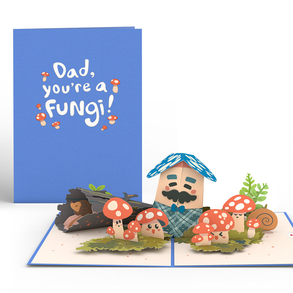 Fungi Dad Pop-Up Card、mySite、solidvoid