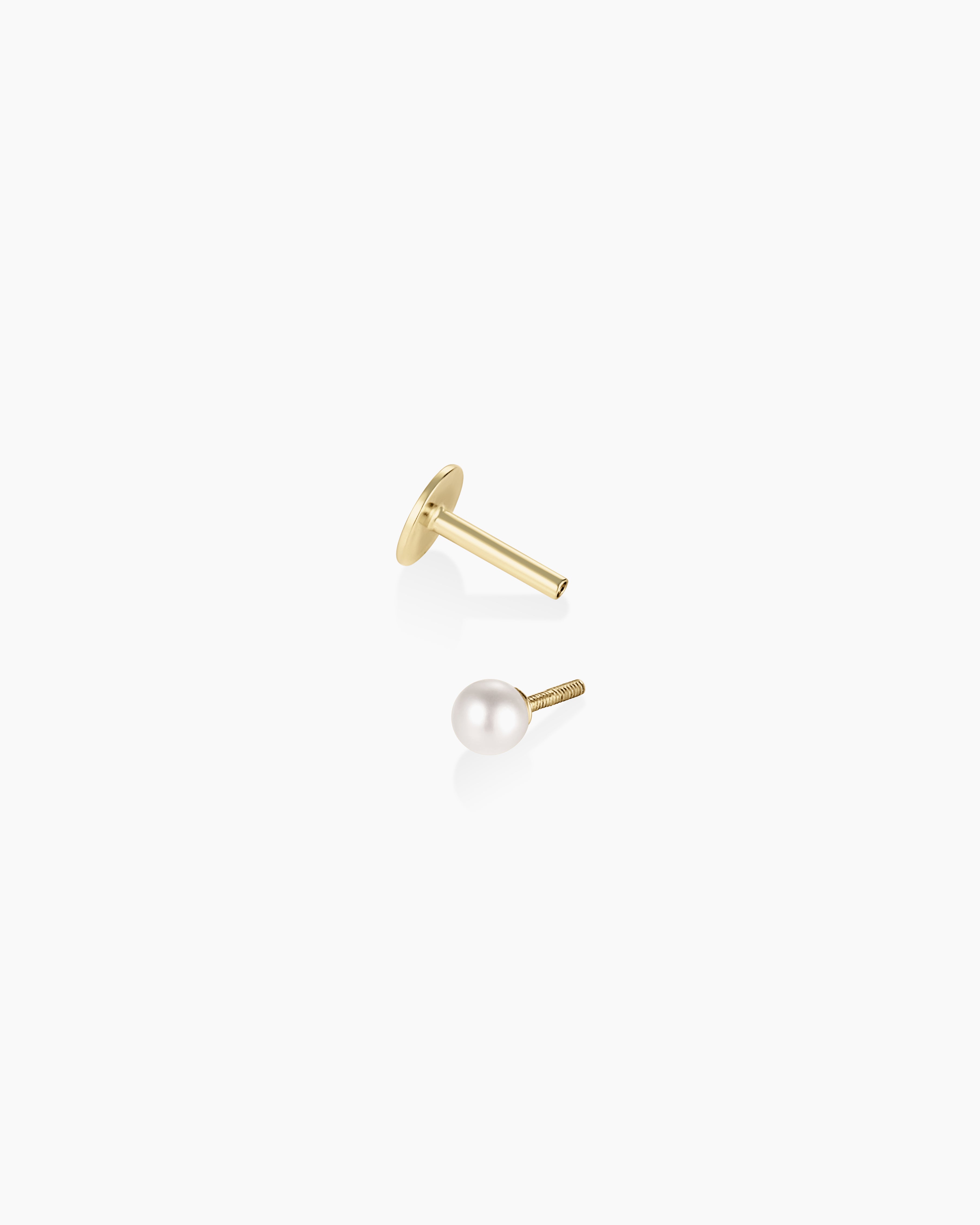 Pearl Flat Back Single Stud、mySite、hinf8tx79