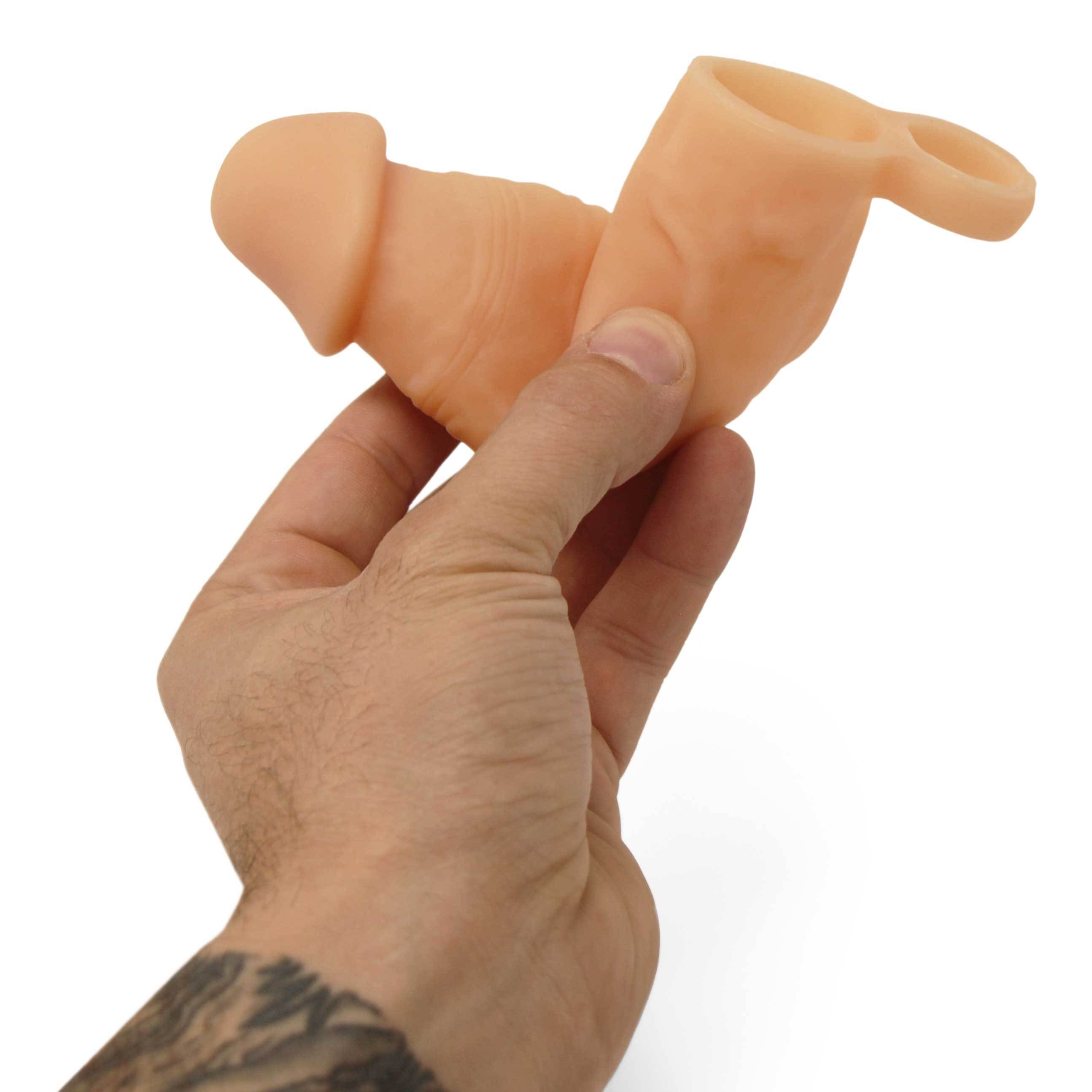 Natural 6 Inch Penis Extension Sleeve for Men by Healthy Vibes、mySite、bottomscart