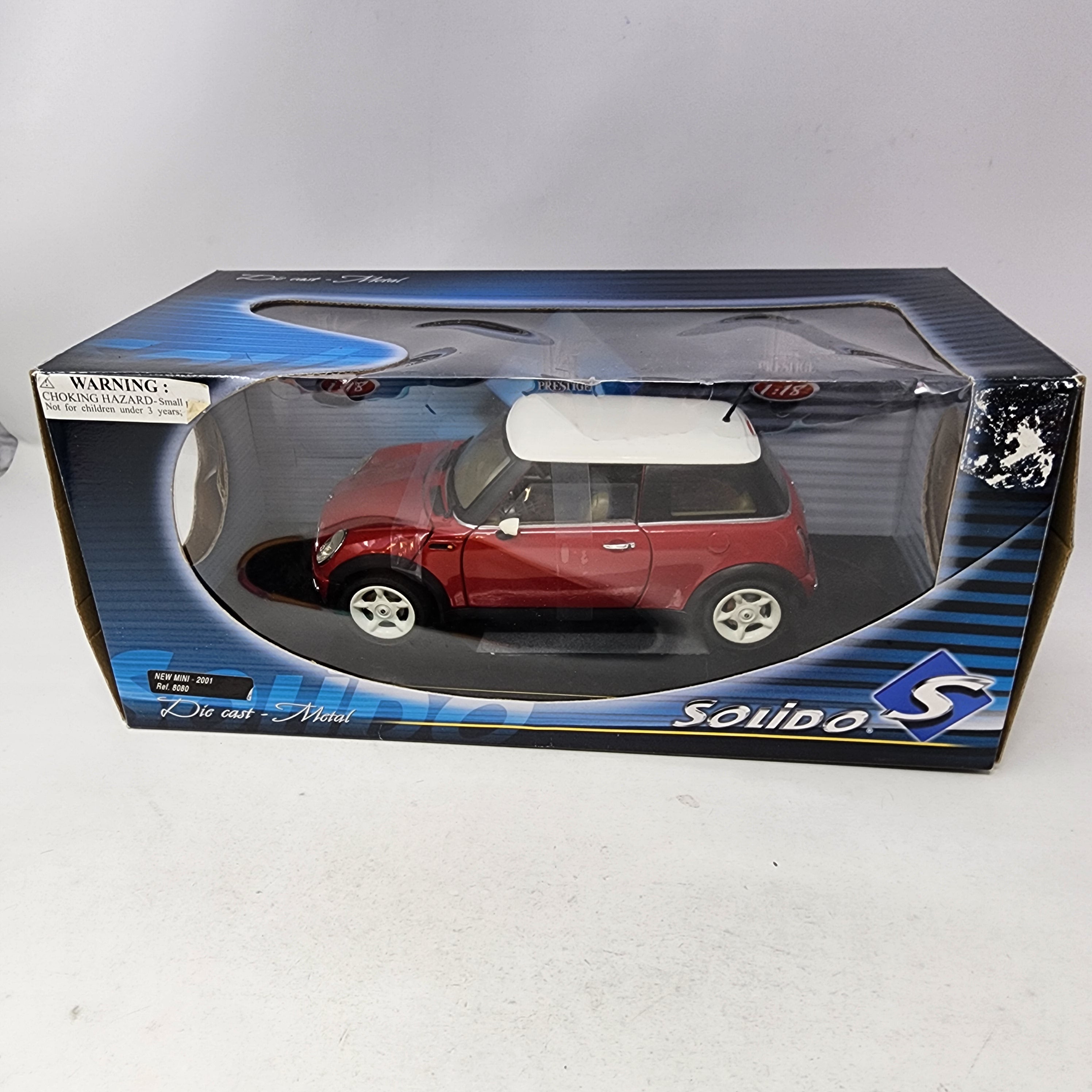 2001 Mini Cooper * RED * Solido Collectibles 1/18 Scale、mySite、hgirdovlk