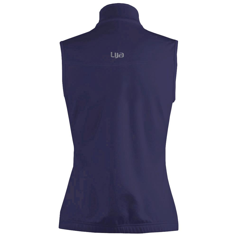 Lija Women's Holiday Wind Vest - Eggplant