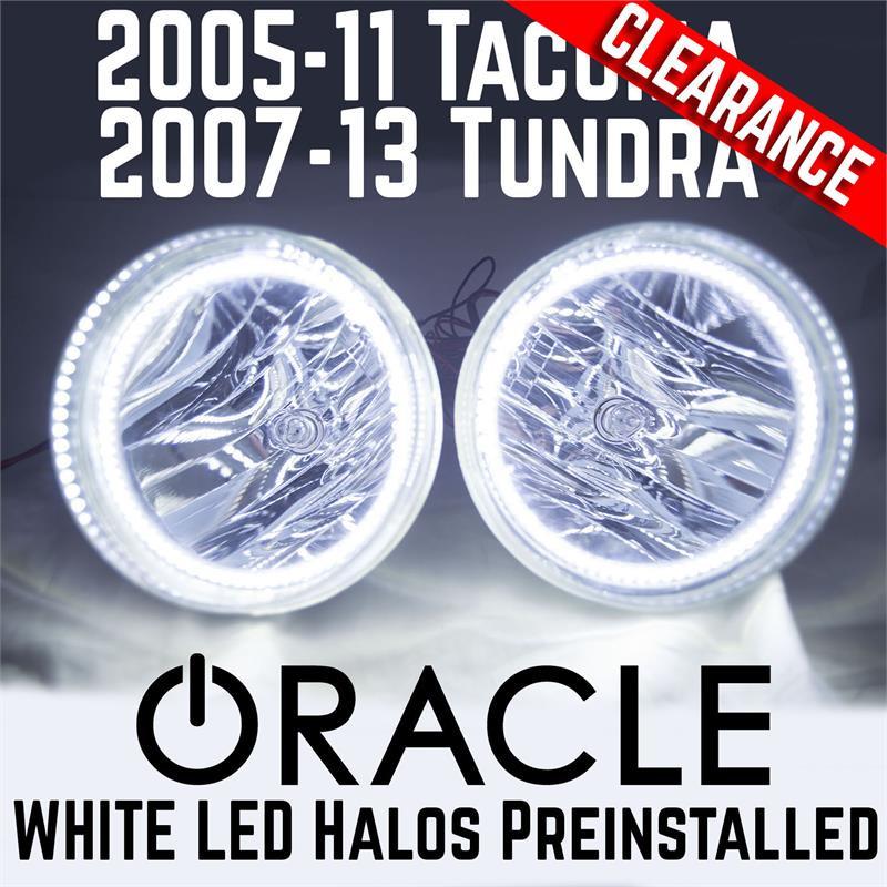 2005-11 Toyota Tacoma / 2007-13 Tundra Fog Lights - ORACLE White LED SMD Halos、mySite、nflplayoffbracketp