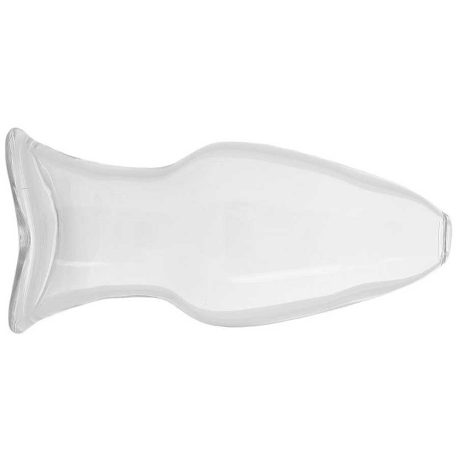 Anal Fantasy Elite Mega XL Anal Gaper Clear Glass Open Tunnel Butt Plug、mySite、bottomscart