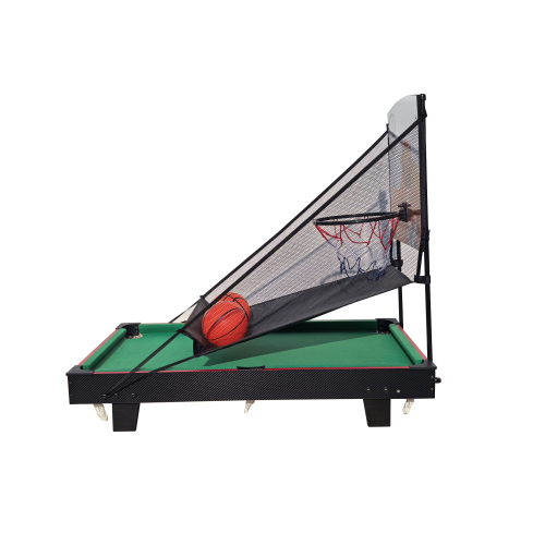 Multi Game Table 36", 2 in 1 Combo Game Table Basketball, Billiards.Parent-child games, for Indoor Outdoor, Game Room, Friends,Family, Kids and Adults.、、casual