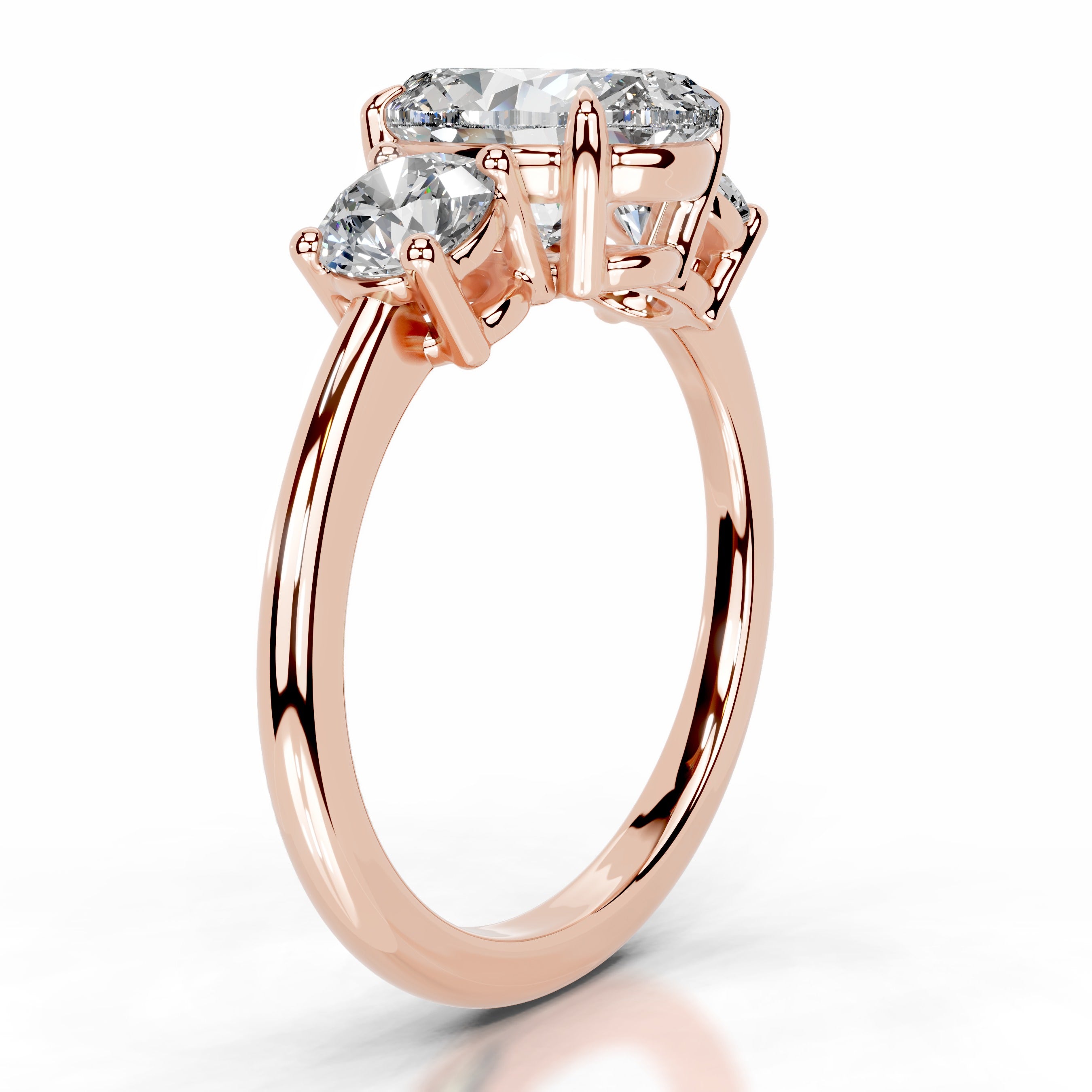 Emanuela Lab Grown Diamond Ring - 14K Rose Gold、mySite、hinf8tx79