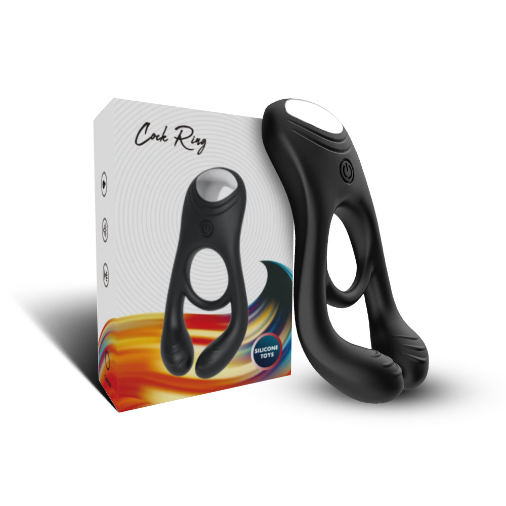 Vibrating Rabbit Cock Ring | Remote Control | Clitoral Stimulation | Couples | USB、mySite、bottomscart