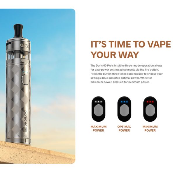 VooPoo Doric 60 Pro Pod System Kit、mySite、zt4zffjzw