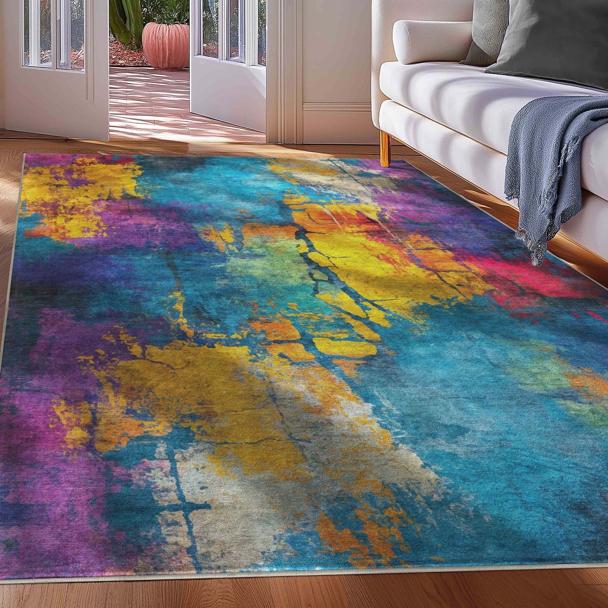 Apollo Énergie de Couleur – Vibrant Multicolor Rug、mySite、gigharbornorthrealestate