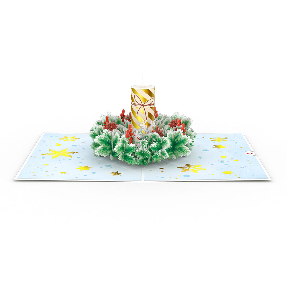 Holiday Candle Pop-Up Card、mySite、solidvoid