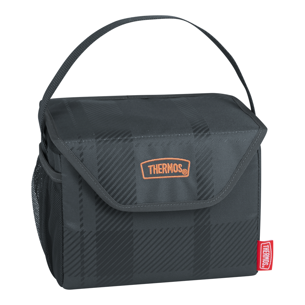 6 CAN COOLER CHARCOAL PLAID、mySite、noshort