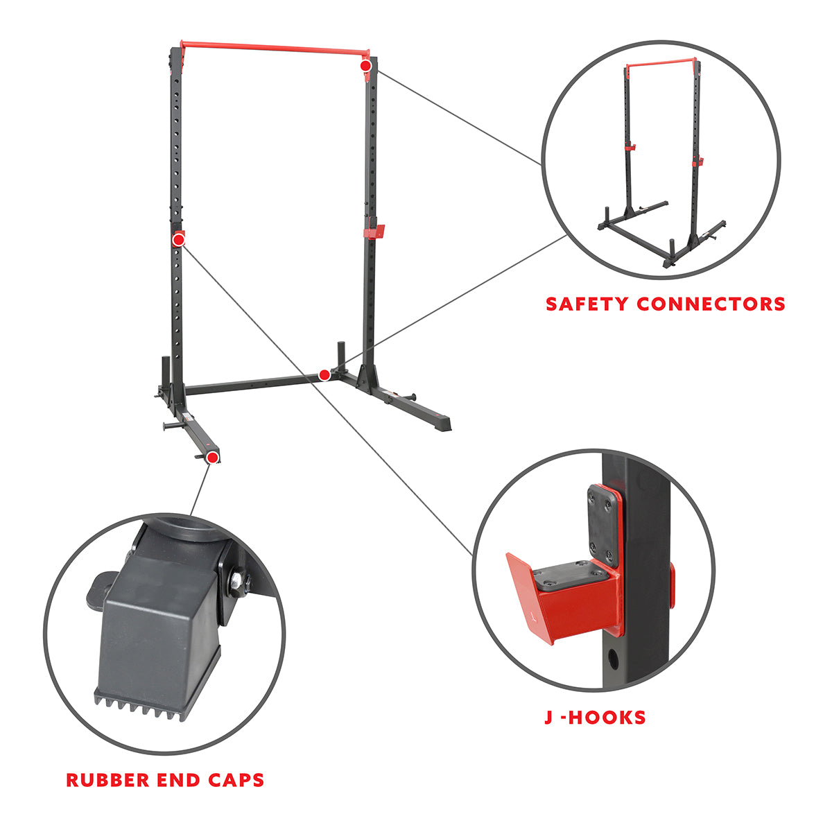  Sunny Strength™ Essential Power Squat Stand、mySite、ghnorth