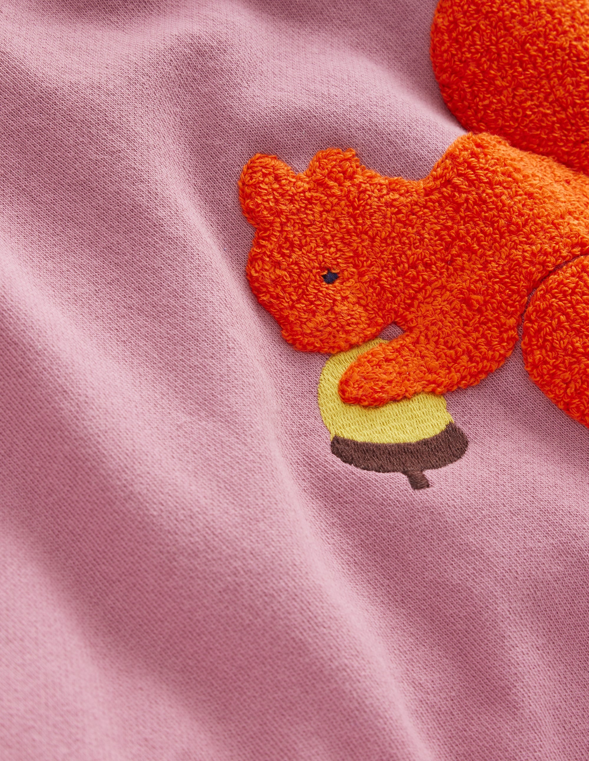  Appliqué Hoodie-Soft Lavender Squirrel、mySite、ashleygrahame