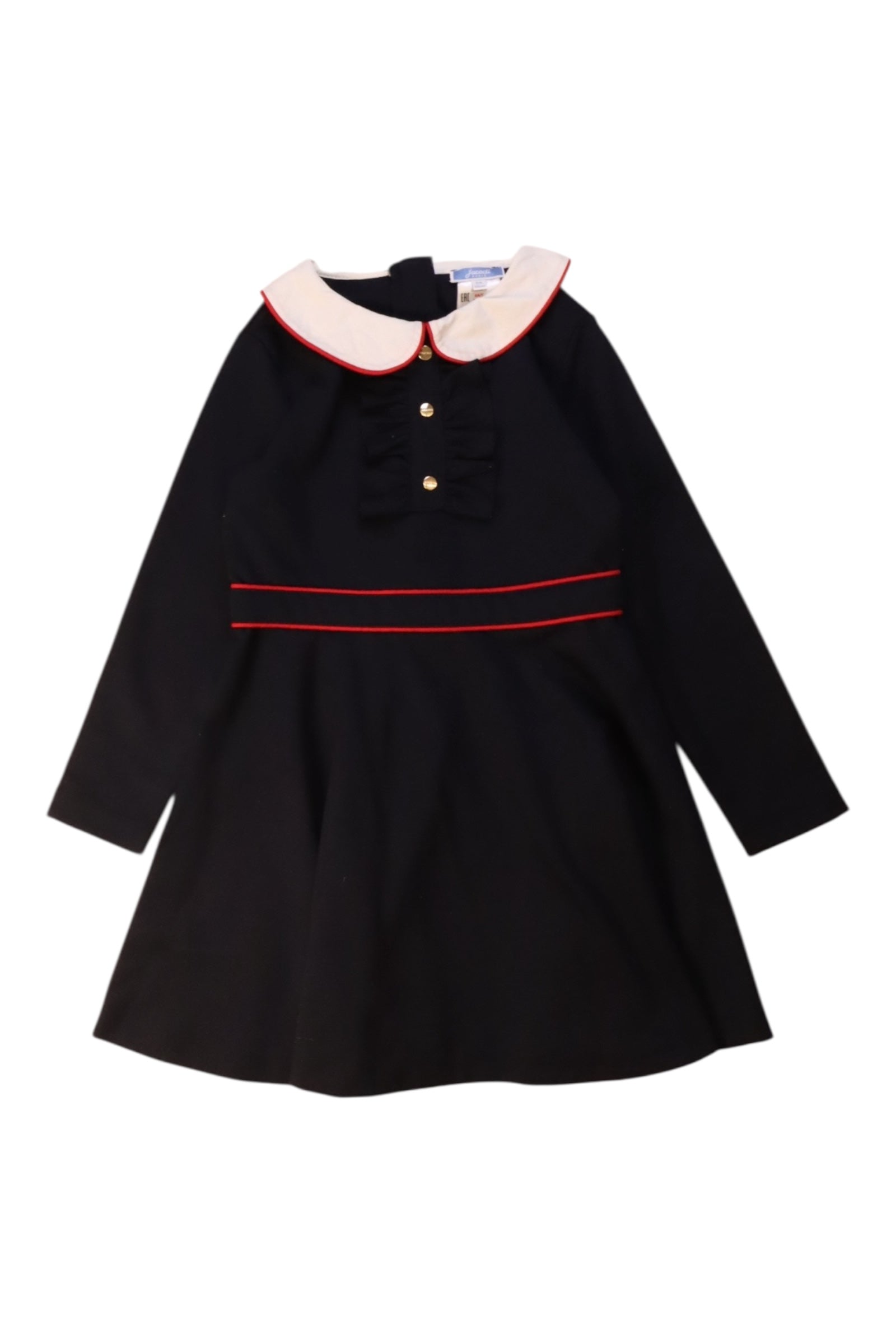 Jacadi Wool Coat With Red Trim 6T、mySite、g9winljtr