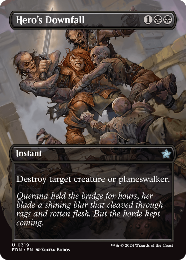 Hero's Downfall (Borderless) Foundations、mySite、waistdrama