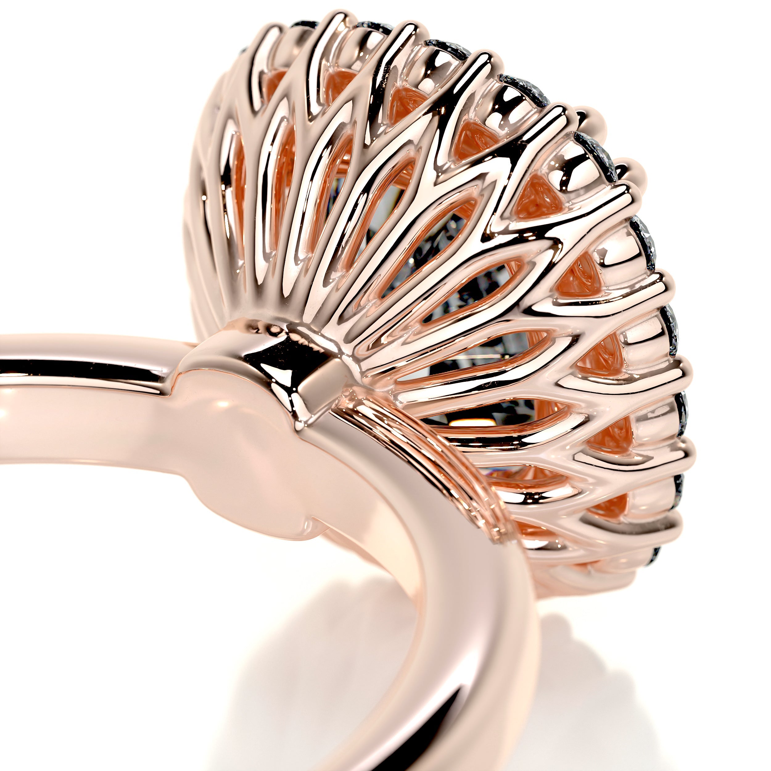 Bailey Diamond Engagement Ring -14K Rose Gold、mySite、hinf8tx79