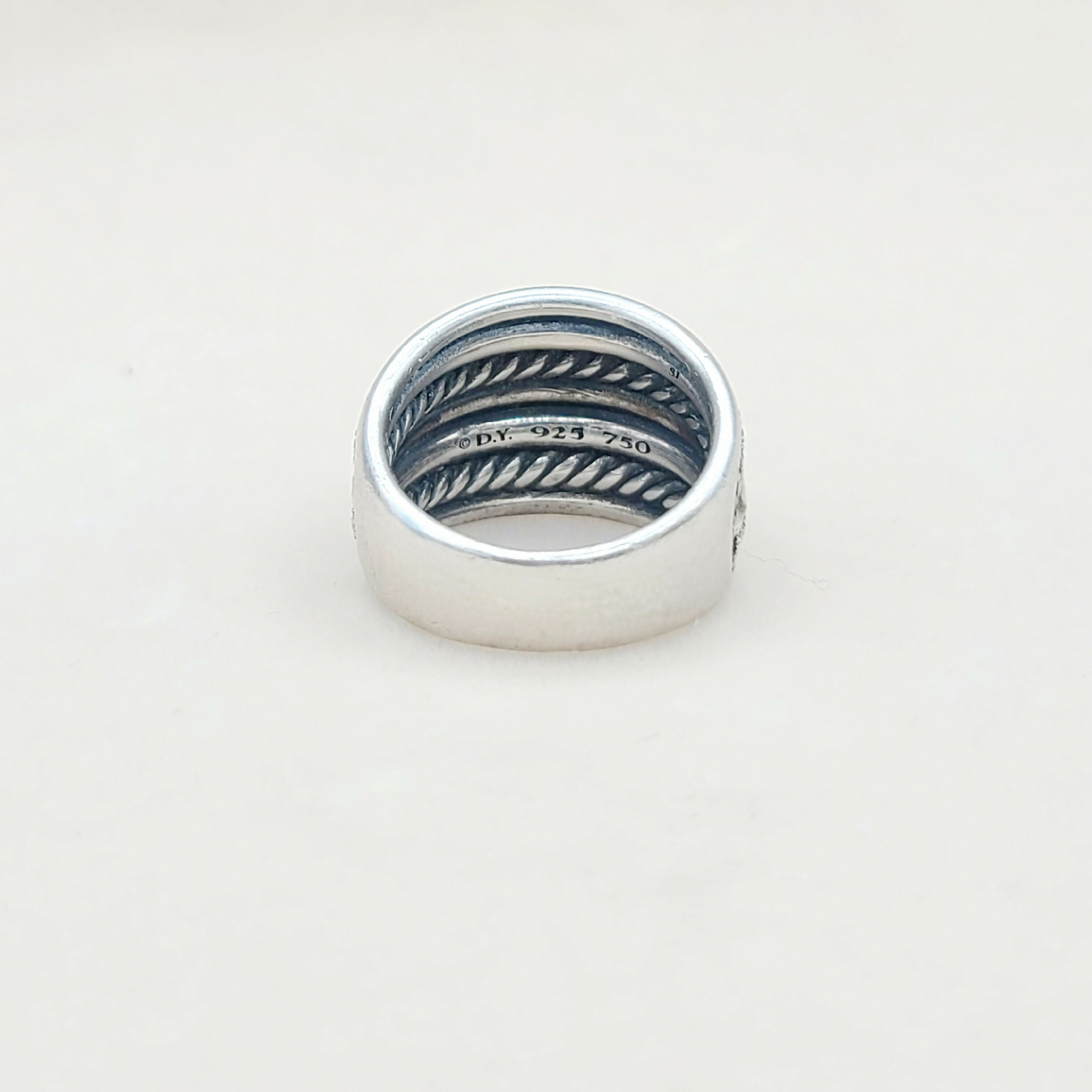 David Yurman Midnight Melange Ring 鈥?Diamonds & Gold、mySite、hinf8tx79