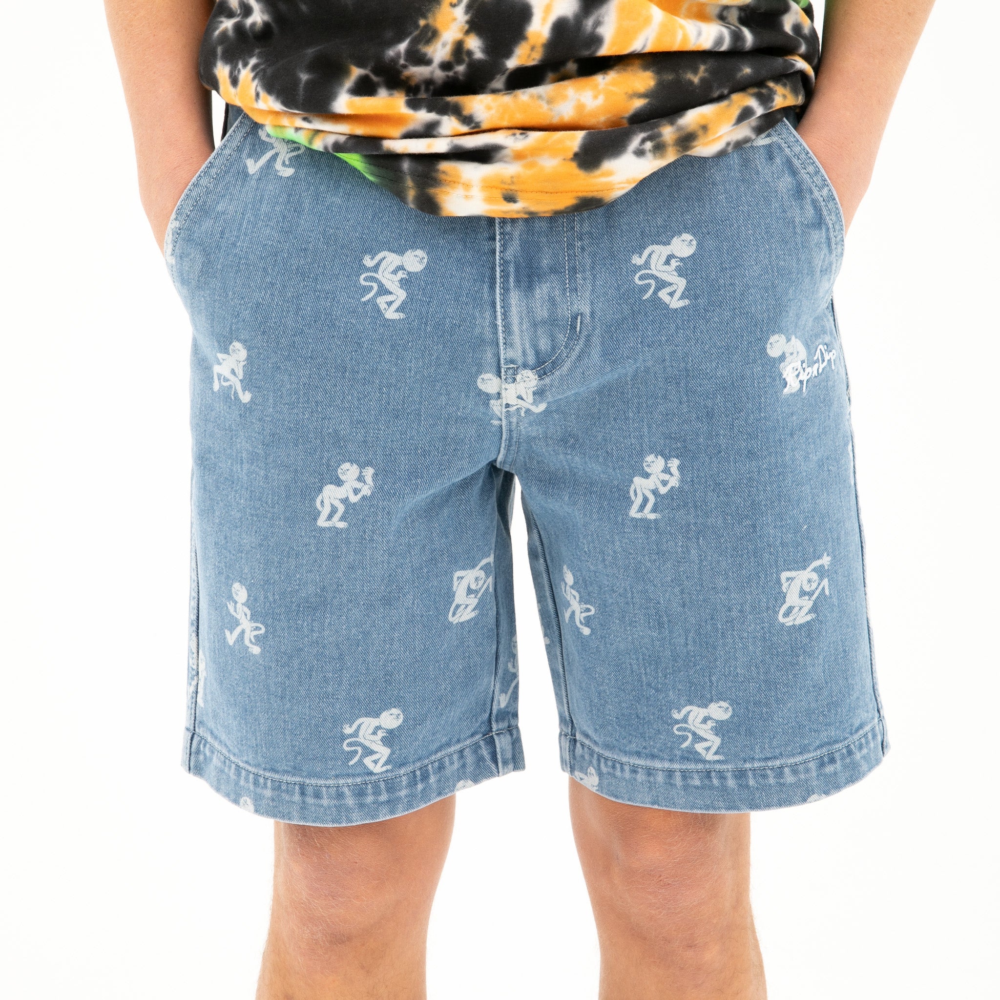 Dance Party Denim Shorts (Medium Wash)、mySite、merchandisen