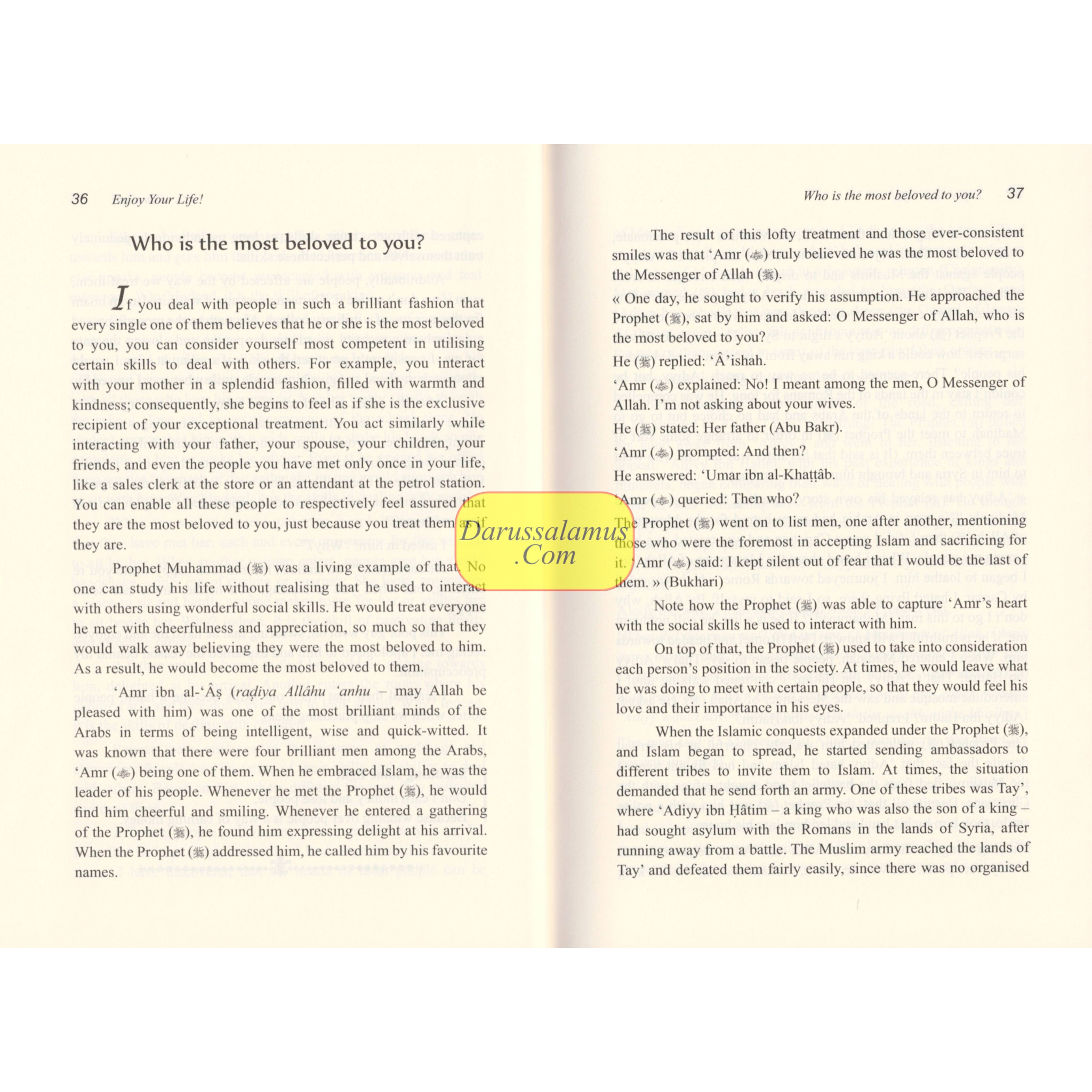 Enjoy Your Life By Dr. Muhammad Abdur-Rahman al-Areefy、mySite、topwebapps