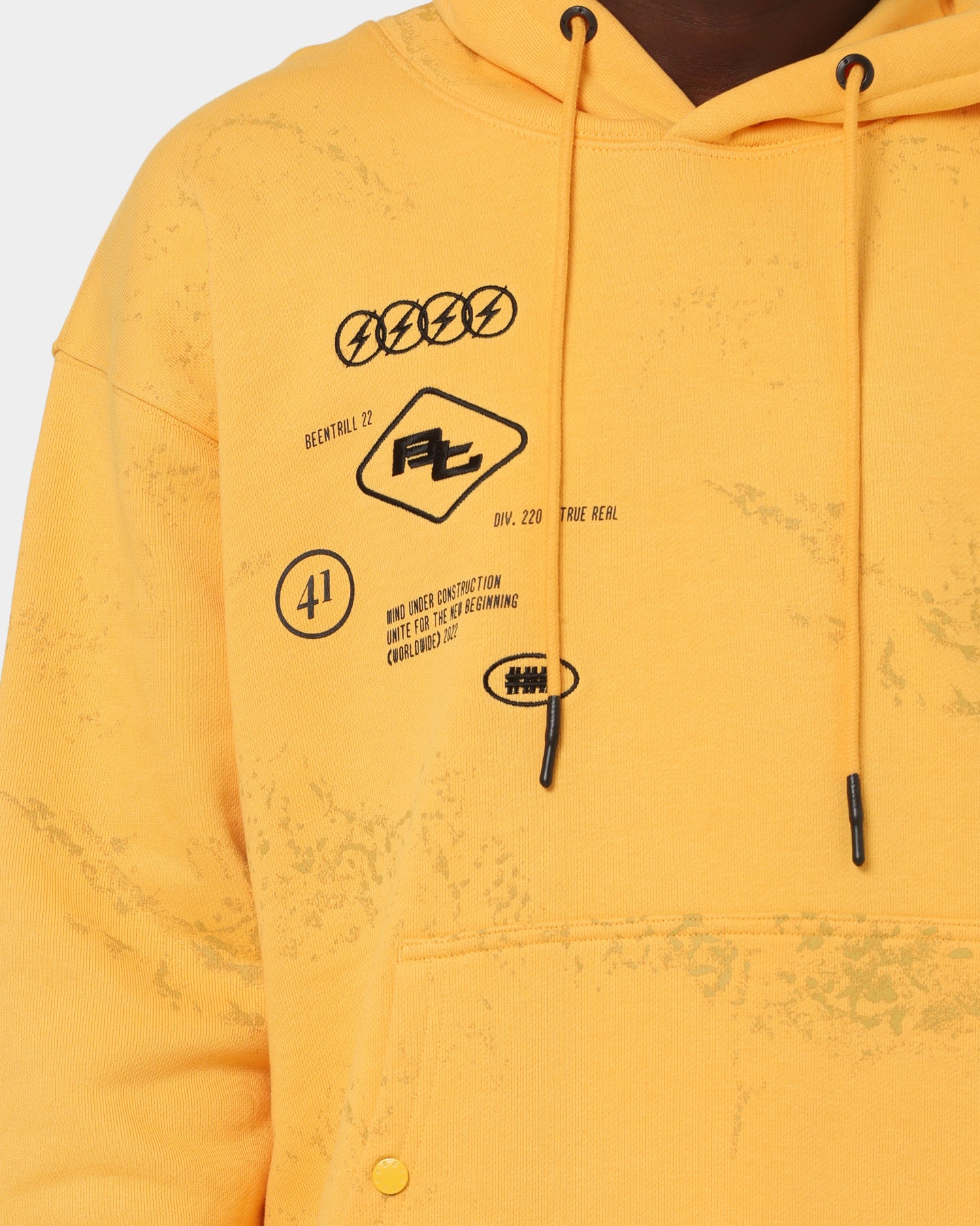 BEENTRILL Circuitry Hoodie Yellow、mySite、zt4zffjzw