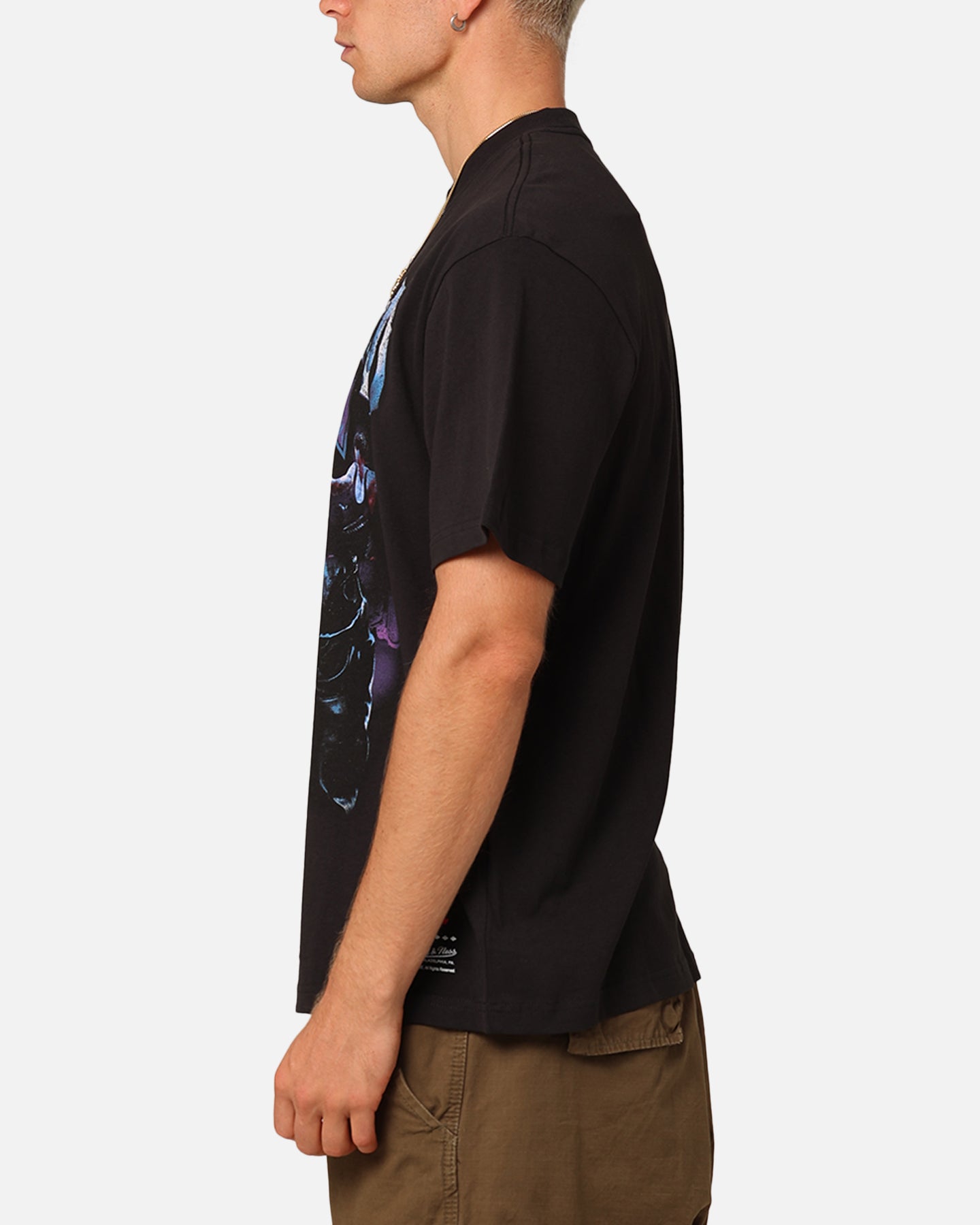 Mitchell & Ness X WWE The Undertaker T-Shirt Overdyed Black、mySite、zt4zffjzw