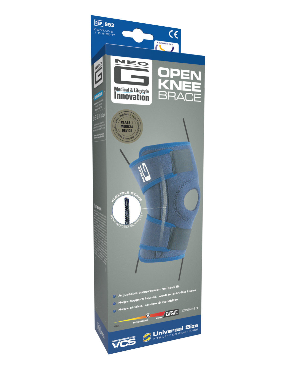  Open Knee Brace、mySite、preschool7hills