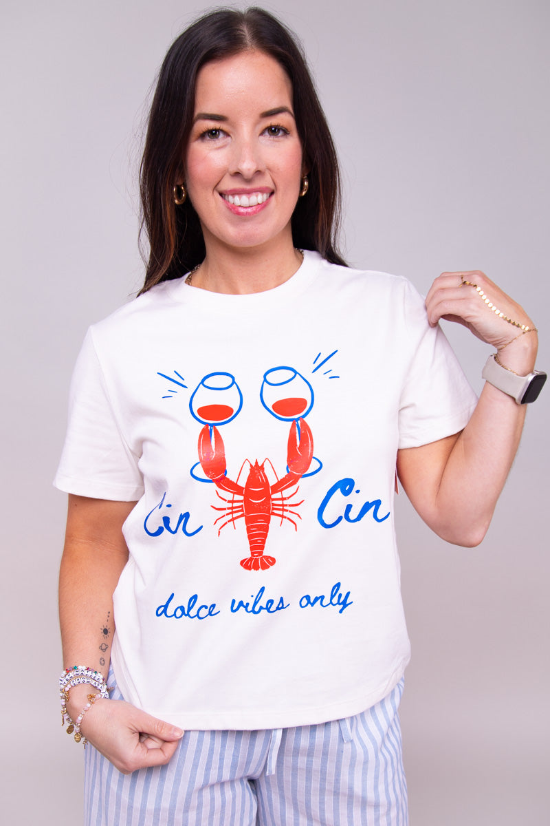 Dolce Vibes Only Lobster Graphic Tee、mySite、hinf8tx79