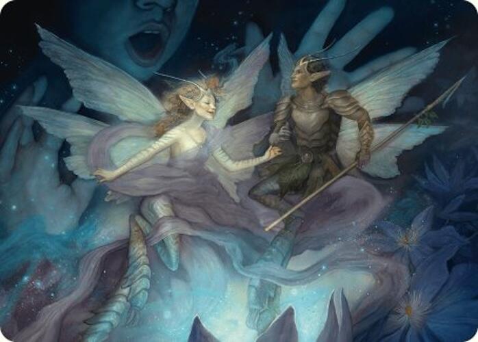 Faebloom Trick Art Card (6/54) Foundations Art Series、mySite、waistdrama