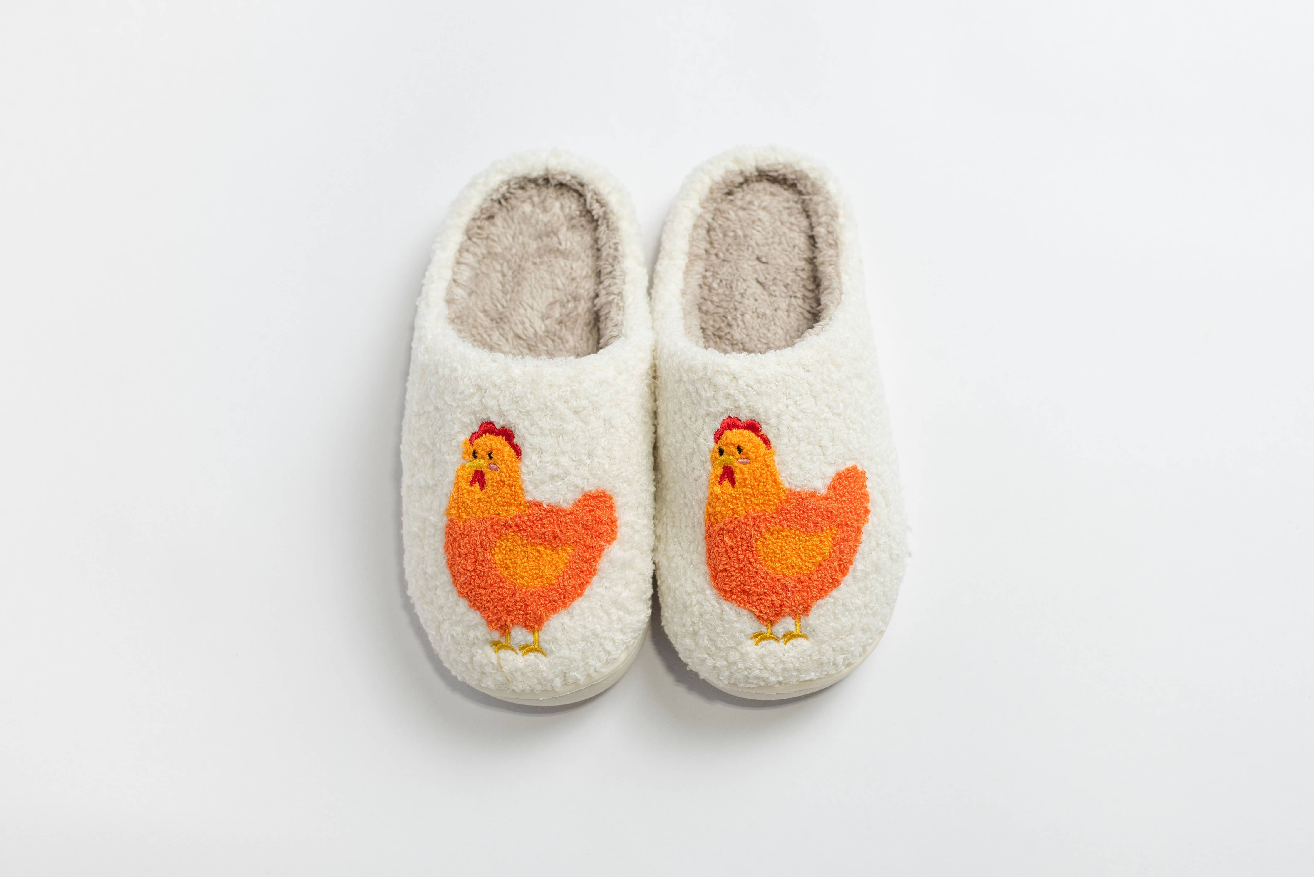 Fuzzy Chicken Slippers- Adult Chicken Lovers LOOK!、mySite、g9winljtr