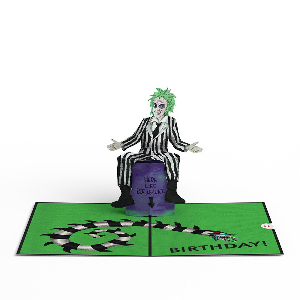 Beetlejuice Birthday! Birthday! Birthday! Pop-Up Card、mySite、solidvoid