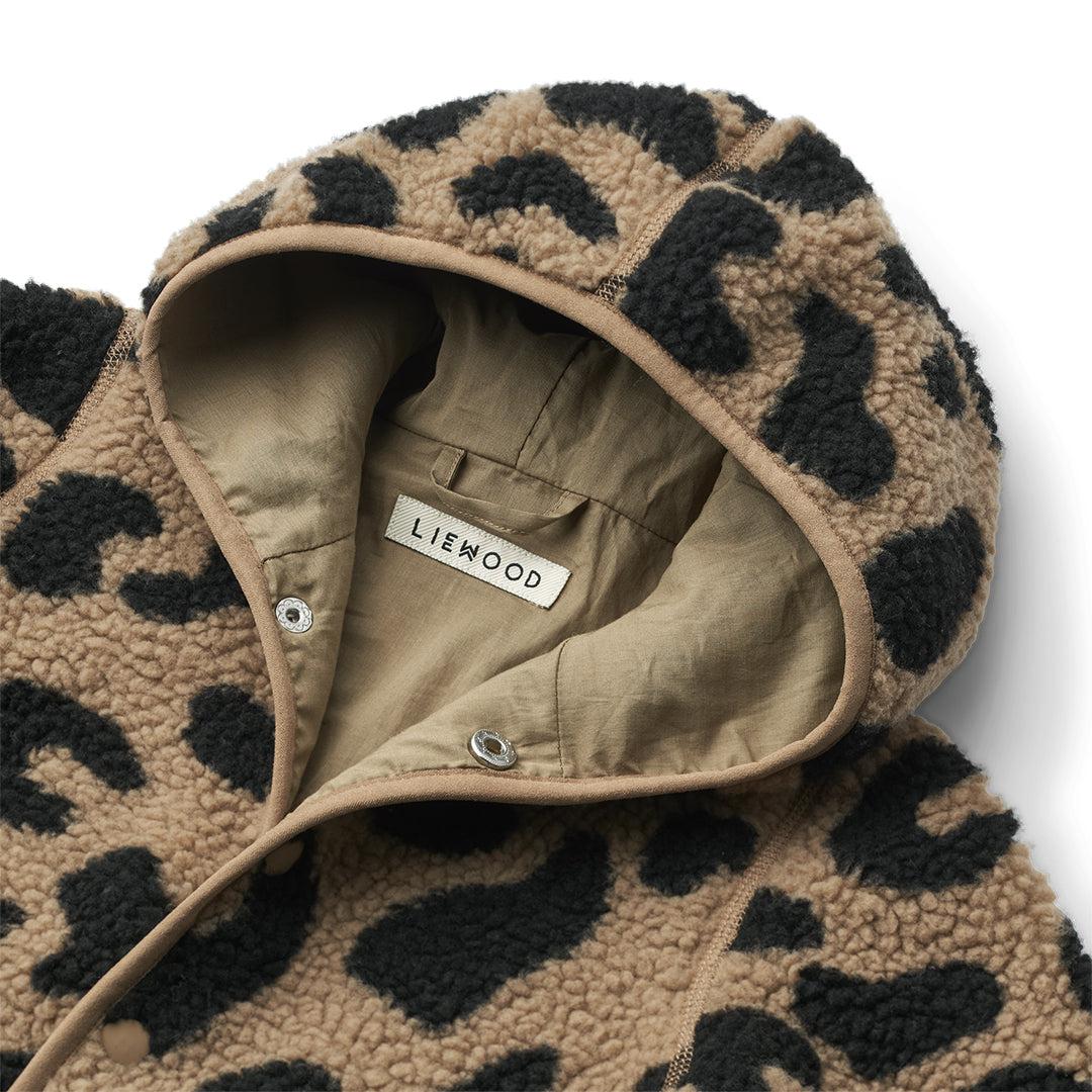  Liewood Fraser Baby Pile Jumpsuit - Mega Leo - Oat Mix、mySite、merchandisen