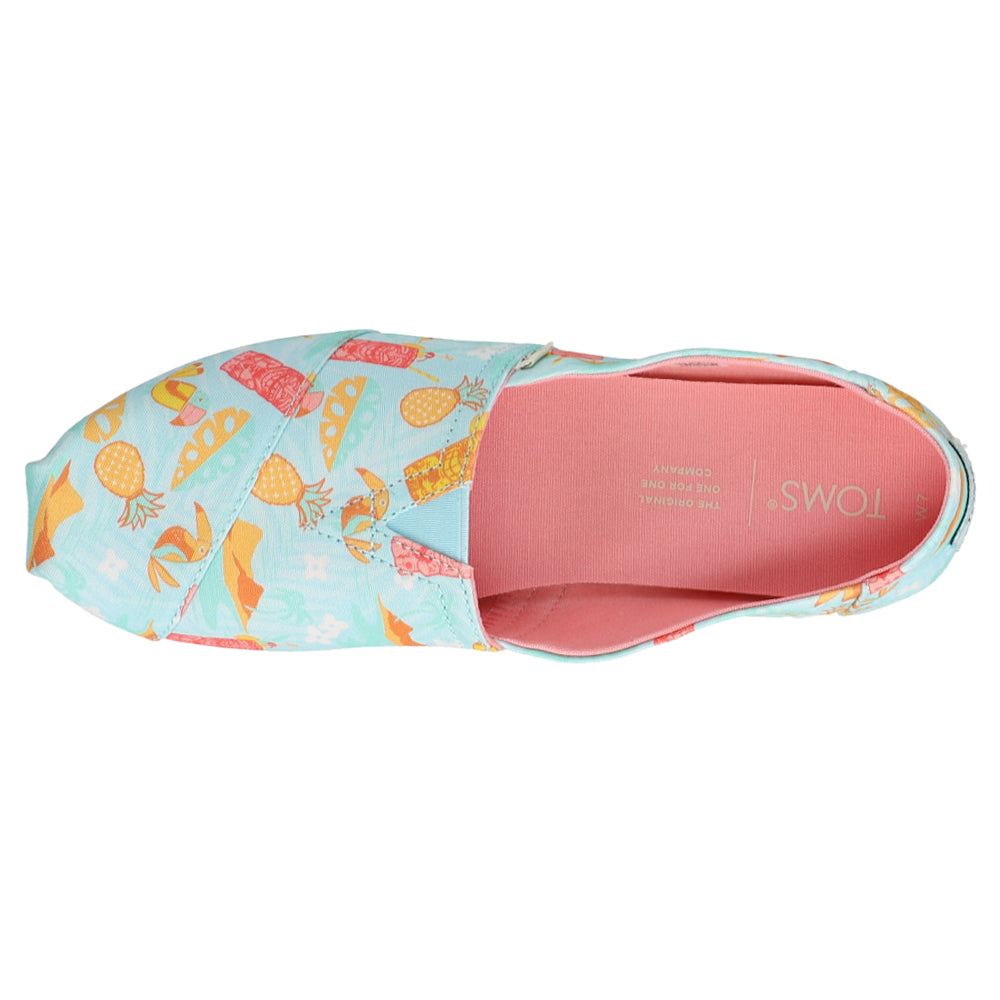 Alpargata Tropical Graphic Slip On Flats、mySite、gtrtttuynbv