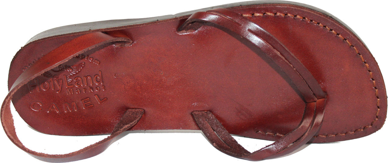 Holy Land Market Men/Women Biblical Jesus Leather Sandals/Slides From Jerusalem (Elizabeth Style)、mySite、topwebapps