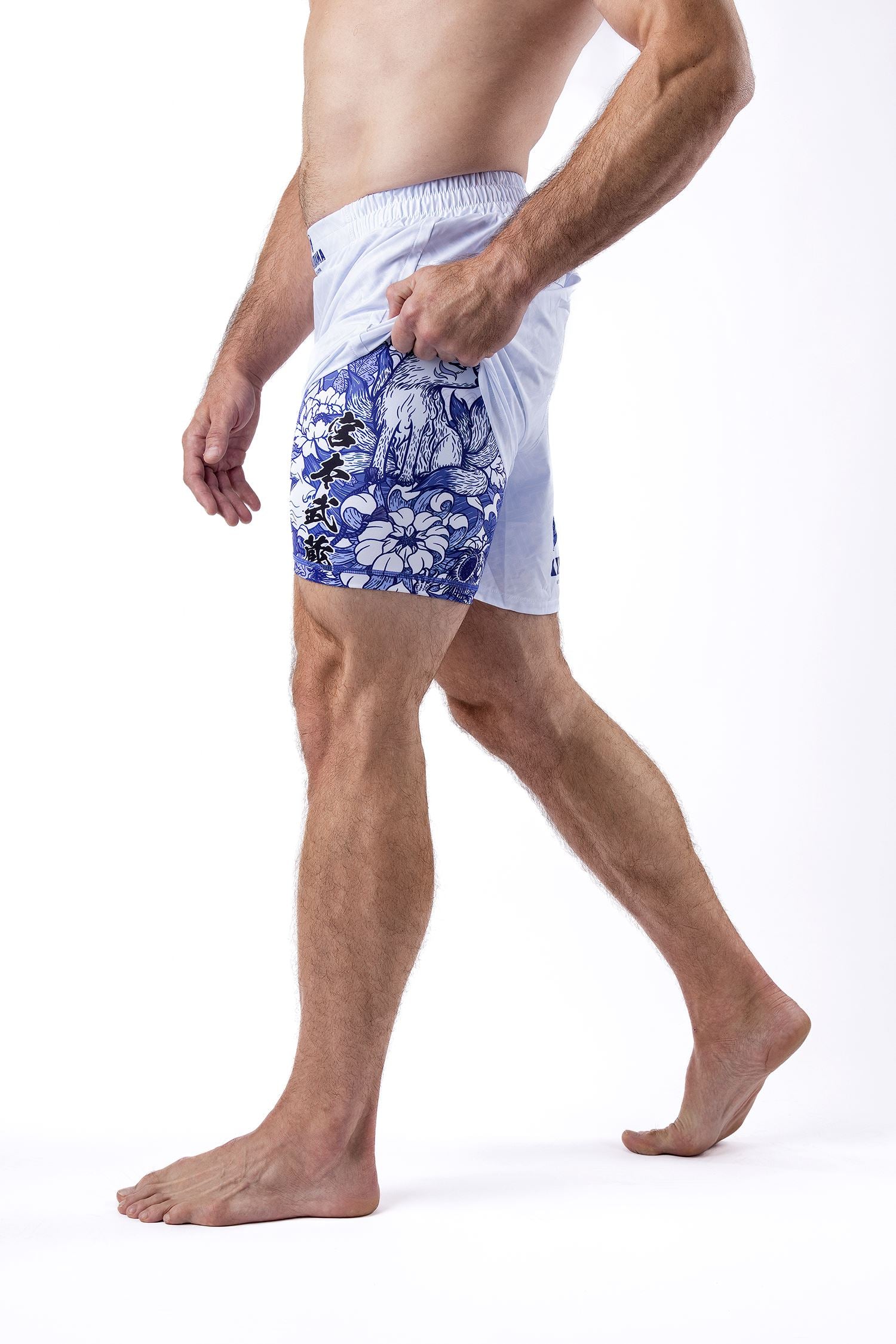 Men's Miyamoto Musashi Jiu Jitsu Shorts、mySite、gigharbornorthrealestate