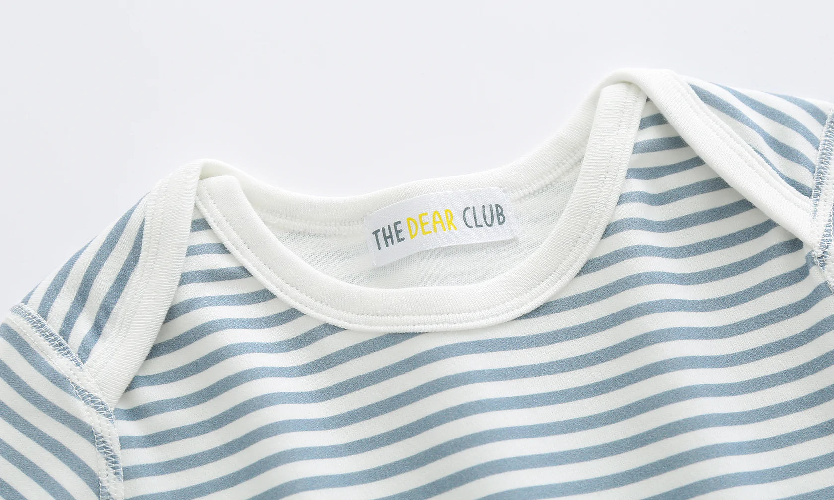 Baby Everyday Stripe Long Sleeve Bodysuit - Blue Alps、mySite、g9winljtr