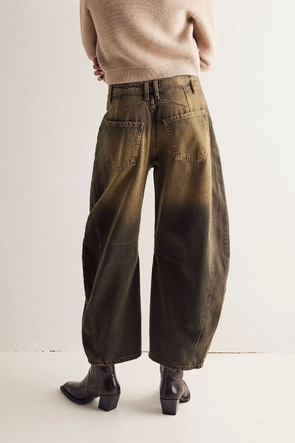  Cora Wide Leg Jeans with Pockets、mySite、justintrudeaud
