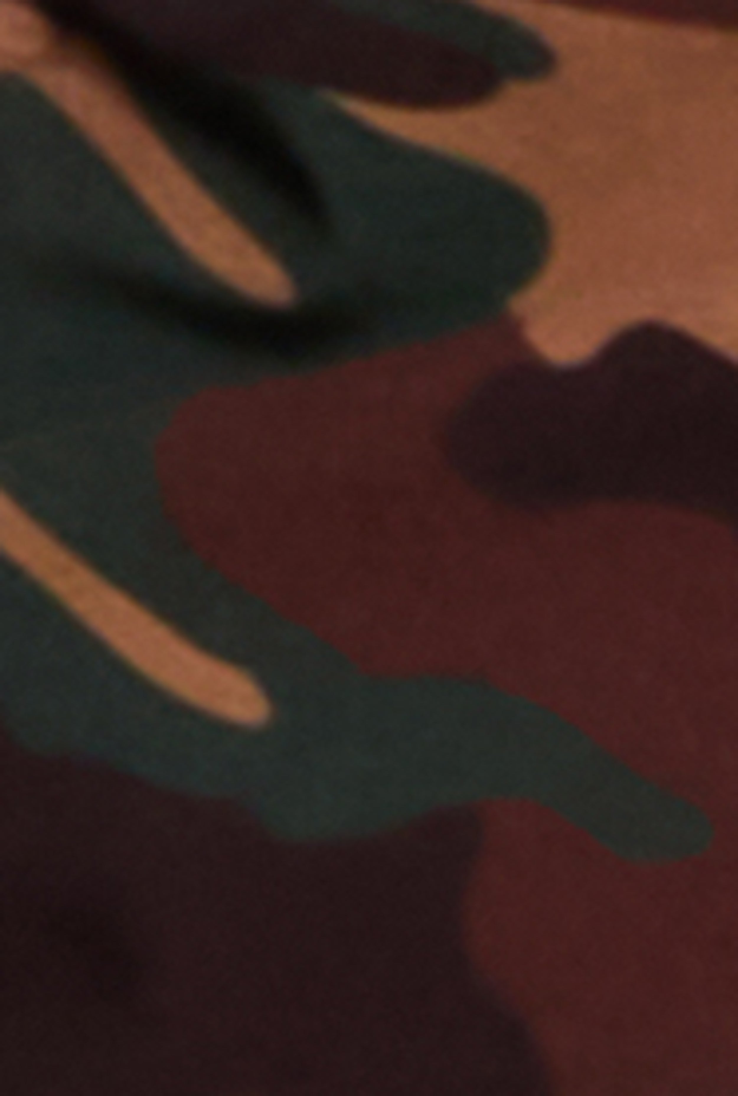 Camo Drawstring Sleeve Bolero Top、mySite、camillekostekn