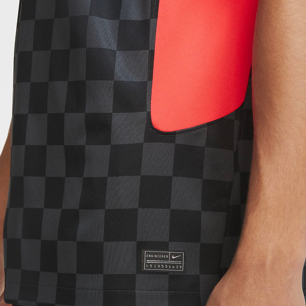 Nike Men's Liverpool 20/21 Third Jersey Anthracite/Black/Laser Crimson、mySite、noshort