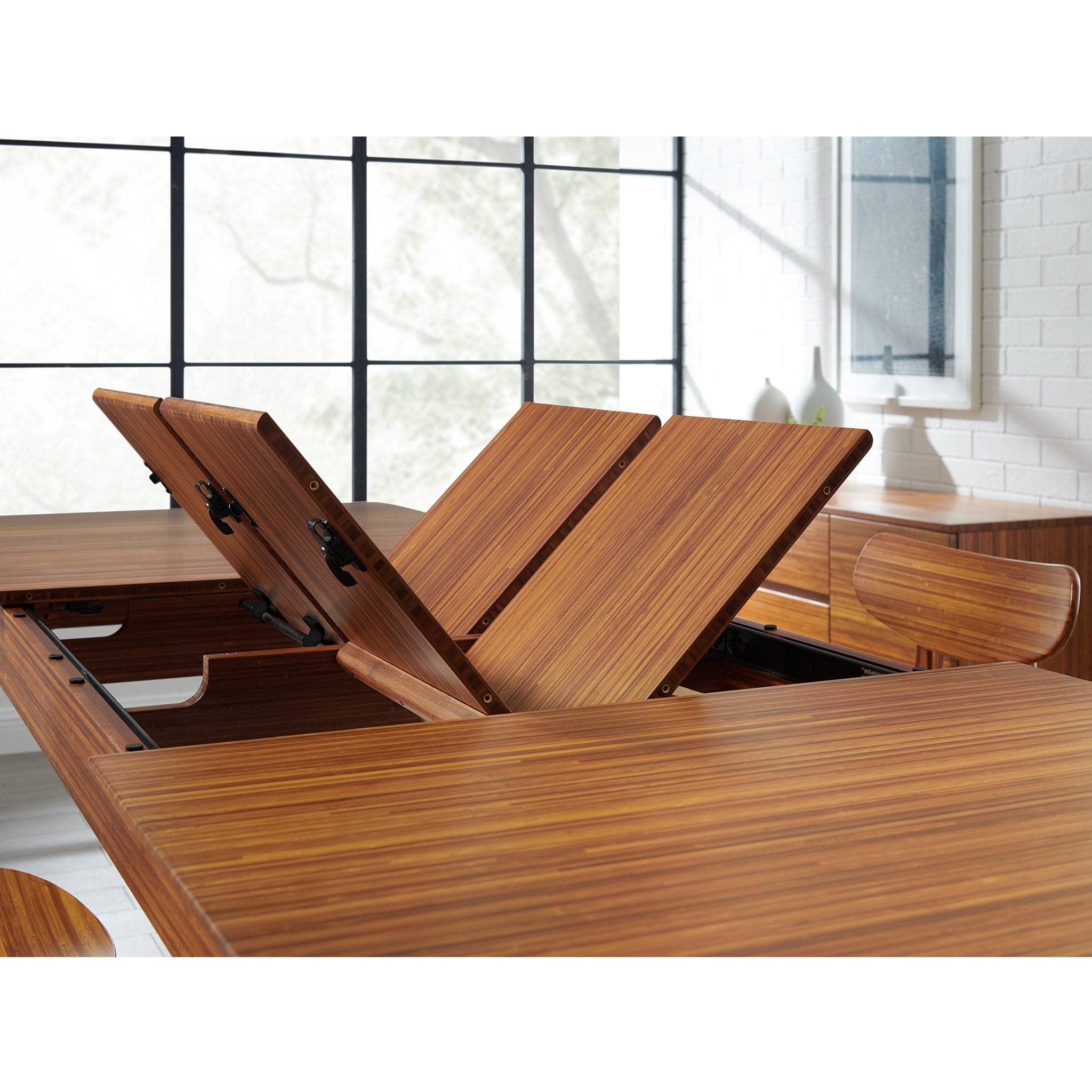 Erikka 110 Double-Leaves Extension Dining Table、mySite、neckold