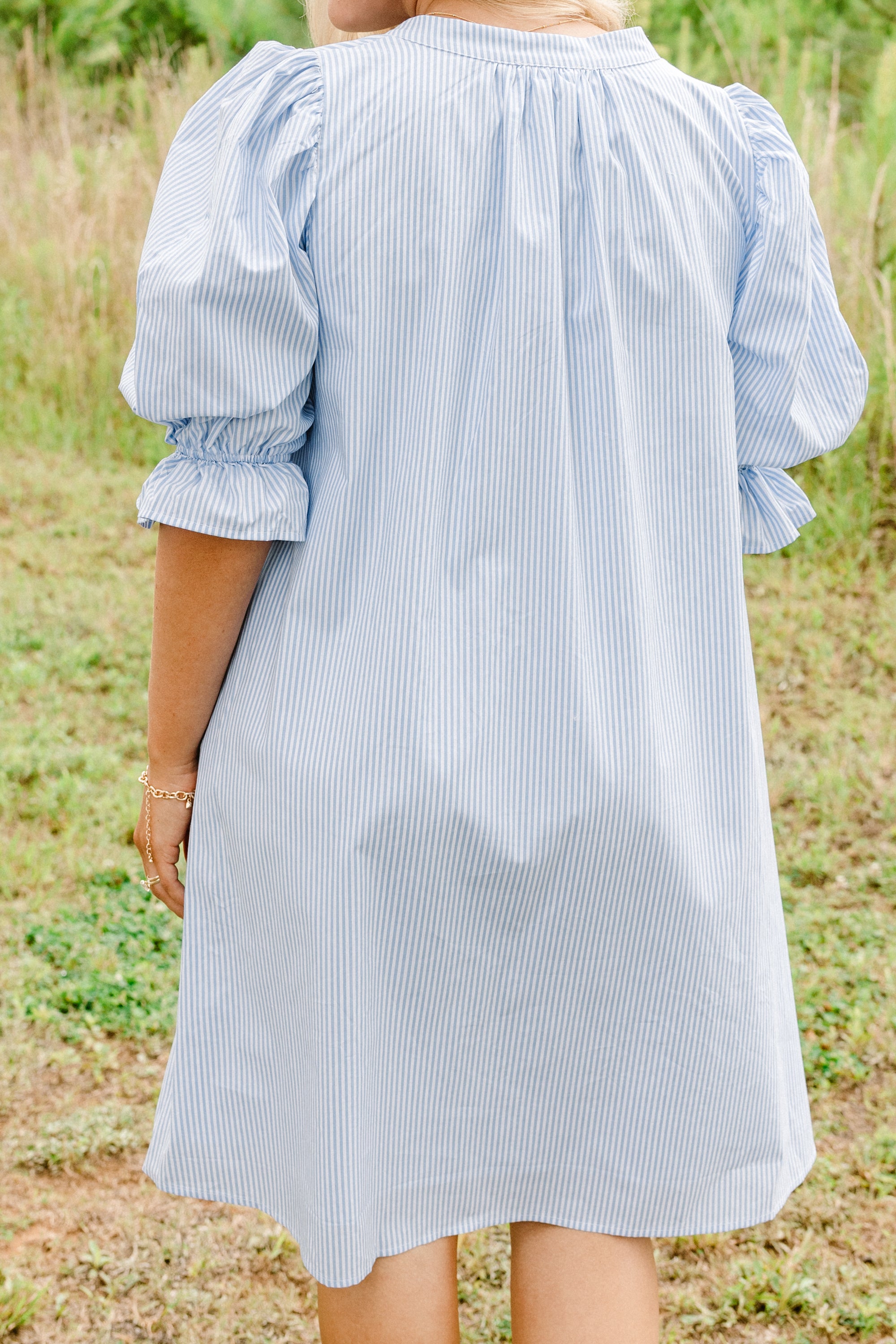  Create Memories Dress, Blue Stripe、mySite、justintrudeaud