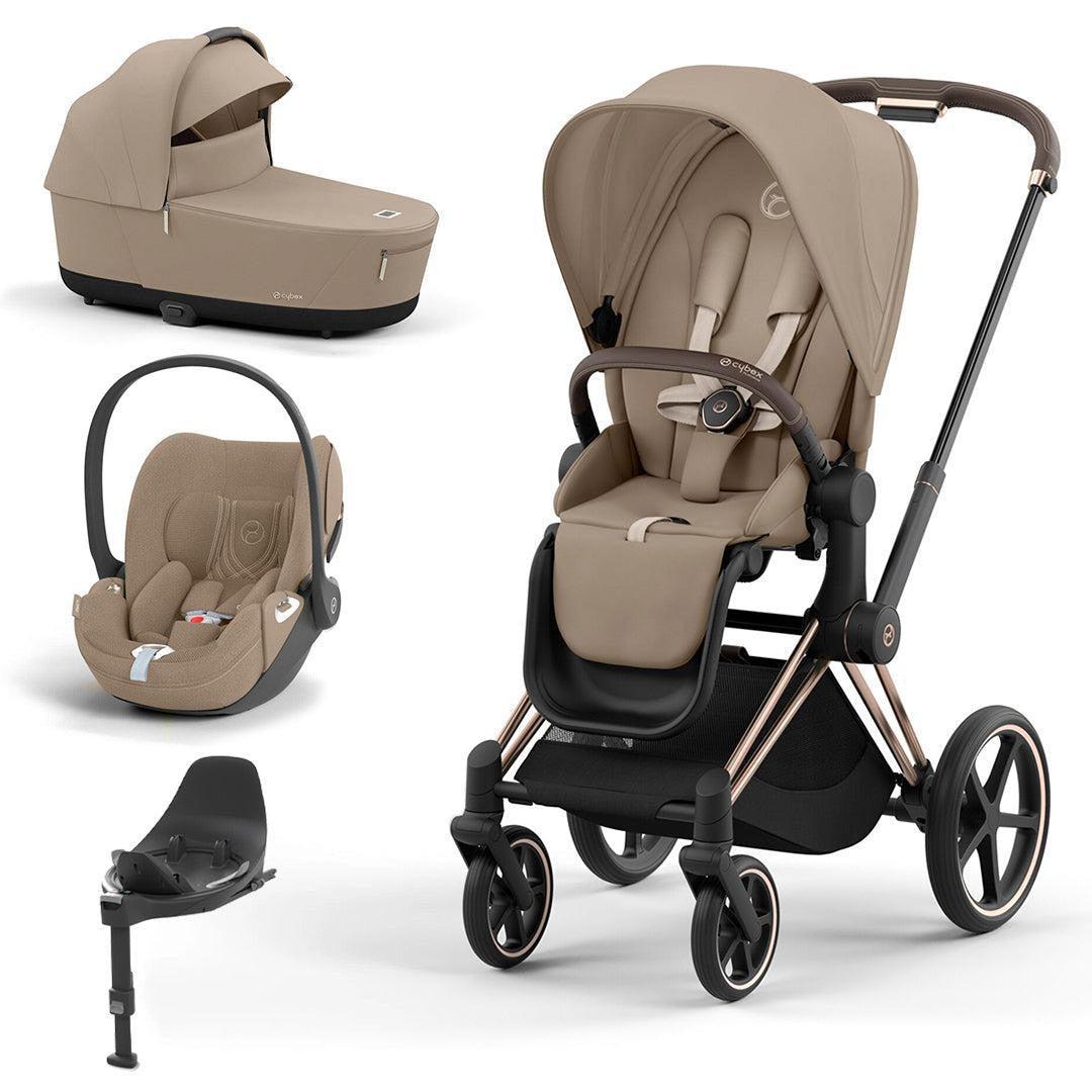  CYBEX Priam Cloud T Travel System - Cozy Beige、mySite、merchandisen